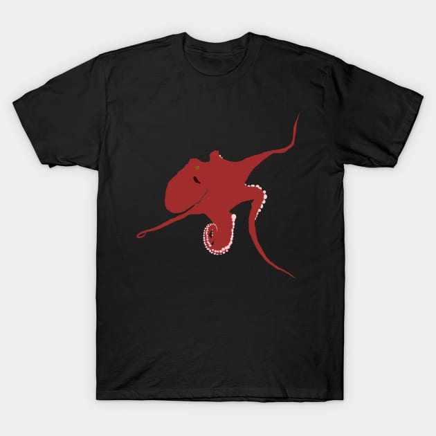 Pacific Giant Octopus T-Shirt by stargatedalek